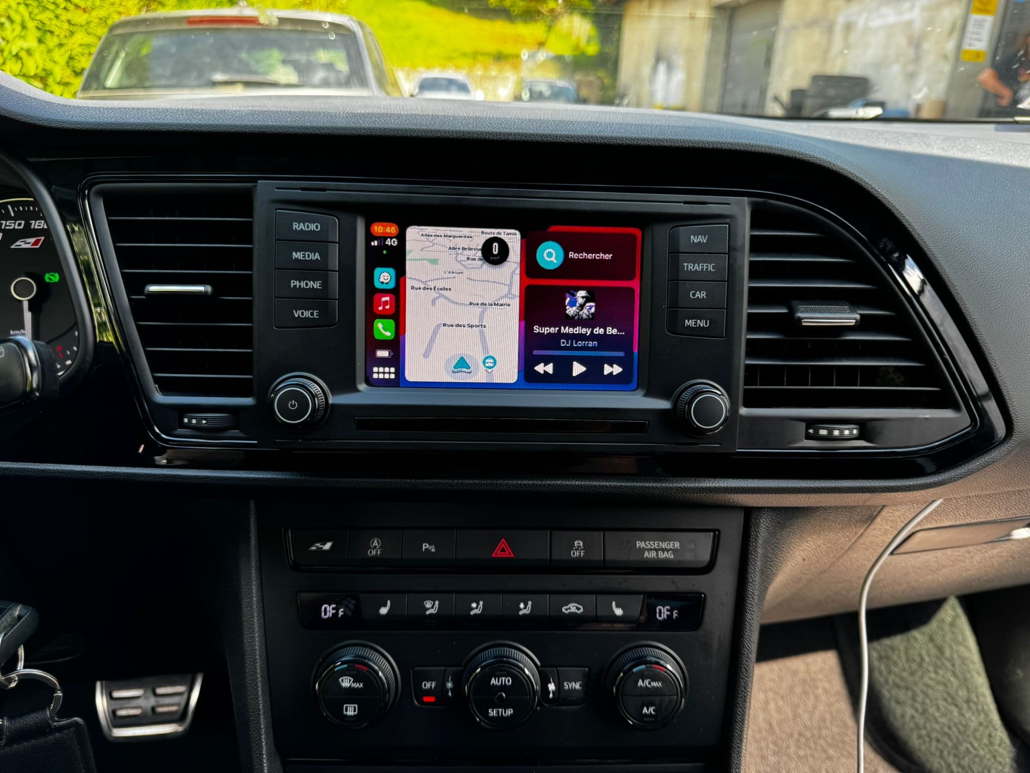 Système après activation CarPlay