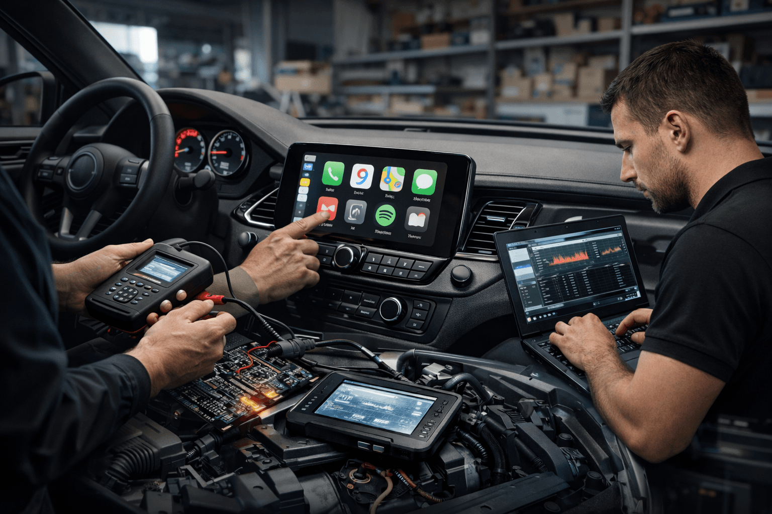 Électronique et codage automobile